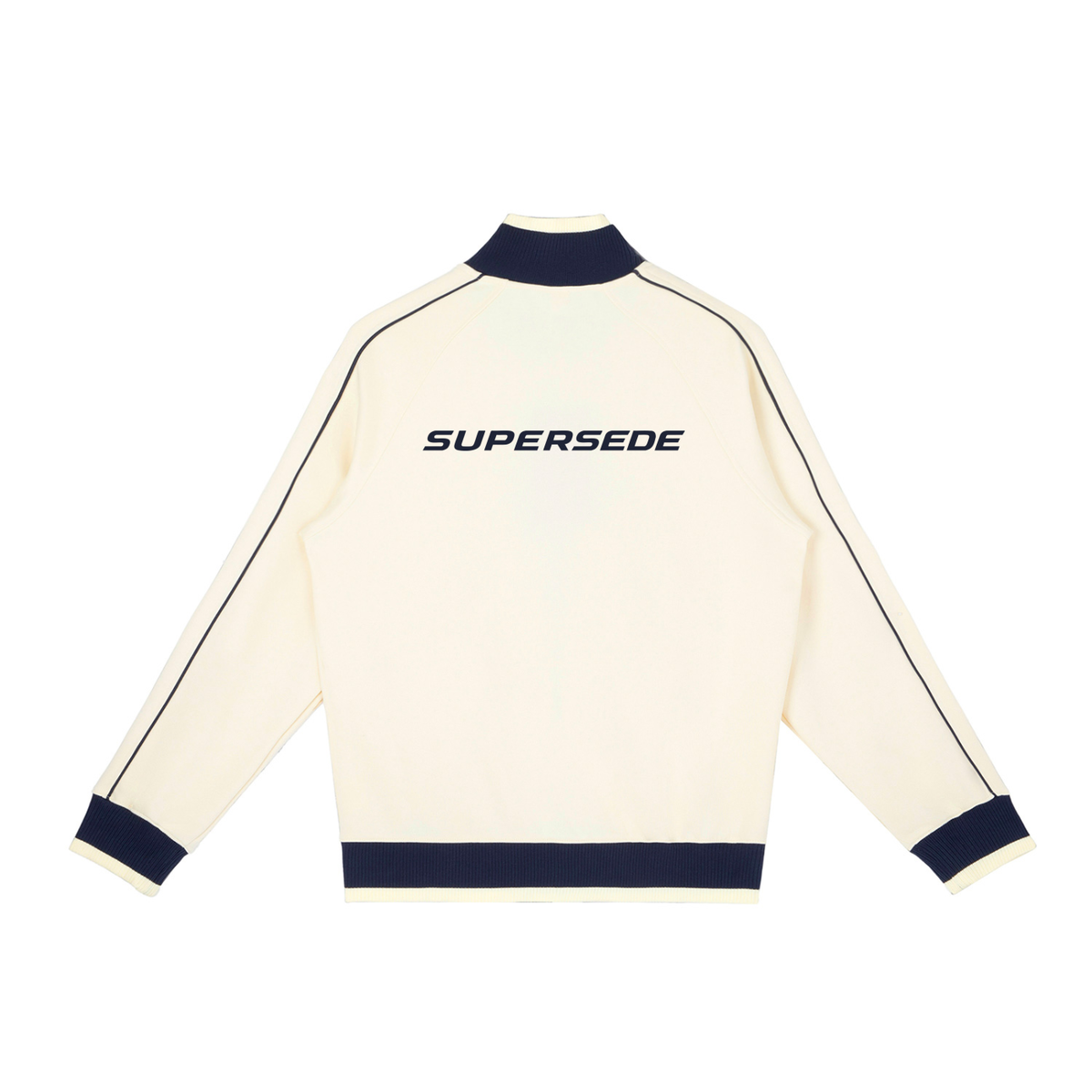 Color Block Raglan Sleeve Zip Track Jacket