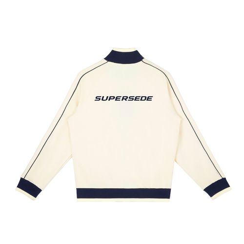 Color Block Raglan Sleeve Zip Track Jacket