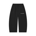 Unisex Waffle Barrel Leg Pants