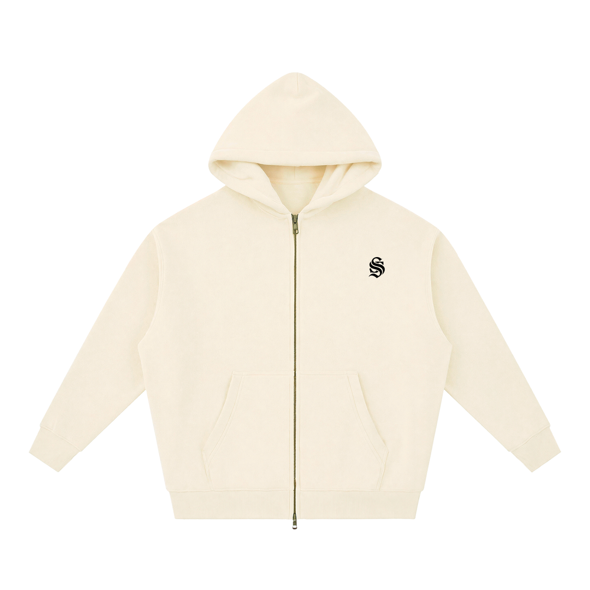 Essential Oversized Fleece Boxy Hoodie
