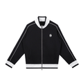 Color Block Raglan Sleeve Zip Track Jacket